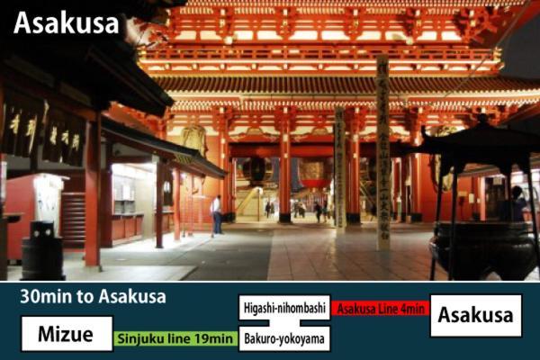 Mizue Dai-Ichi Hotel Tokyo Bagian luar foto